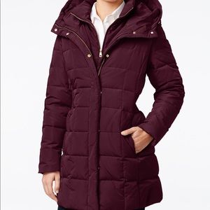 Cole Haan signature hooded down puffer coat